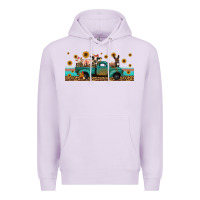 Lilac western animals truck Premium Hoodie - Jasminsmagicworld