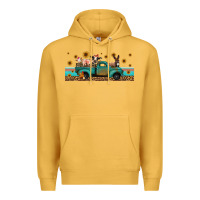 Mustard western animals truck Premium Hoodie - Jasminsmagicworld