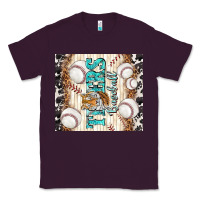 Plum tigers baseball with tiger Classic Tee - TumblerDesignByShophia