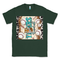 Sports Green tigers baseball with tiger Classic Tee - TumblerDesignByShophia