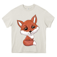 Cream fox Heavy Core Tee - texasbilliewilder