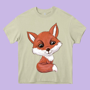 Fox Heavy Core Tee Designed By Texasbilliewilder