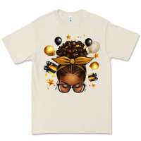 Bone new year's eve afro messy bun Premium Tee - texasbilliewilder