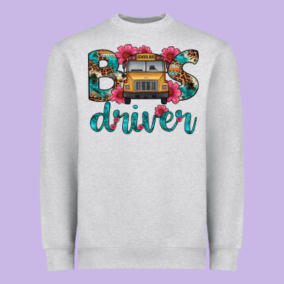 Bus Driver Heavyweight Sweatshirt Designed By Artiststas