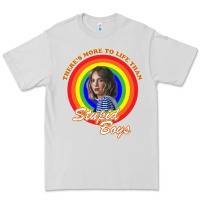 Dove Grey Things There's Something Stranger Premium Tee - maiPhamDesign