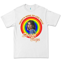 White Things There's Something Stranger Premium Tee - maiPhamDesign
