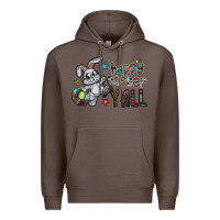 Coffee Happy Easter Y'all Premium Hoodie - CowhideDigitalArt