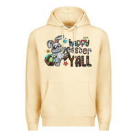 Pina Colada Happy Easter Y'all Premium Hoodie - CowhideDigitalArt