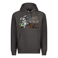 Smoke Happy Easter Y'all Premium Hoodie - CowhideDigitalArt