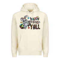Tofu Happy Easter Y'all Premium Hoodie - CowhideDigitalArt