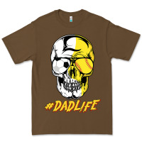 Cacao Dad life Sugar Skull for Soccer Softball Halloween Costume Premium Tee - maiPhamDesign