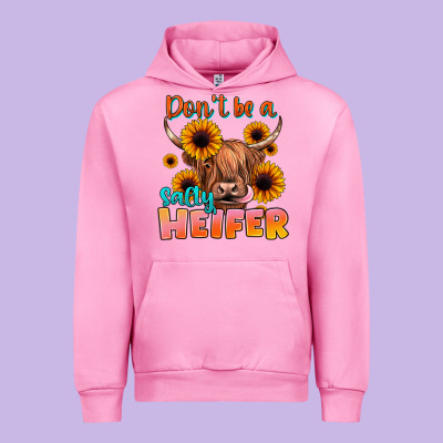 Dont Be A Salty Heifer Urban Hoodie Designed By Jahusdesignshop