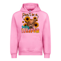 Fuchsia Pink dont be a salty heifer Urban Hoodie - JahusDesignShop