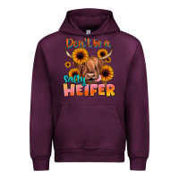 Mauve Wine dont be a salty heifer Urban Hoodie - JahusDesignShop