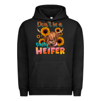 Pigment Black dont be a salty heifer Urban Hoodie - JahusDesignShop