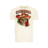 Vintage Arctic Chingona with roses Mexico Vintage Tee - HowdyJamesFarm