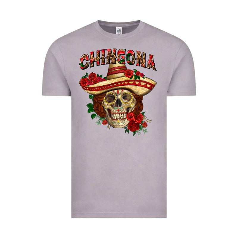 Chingona With Roses Mexico Vintage Tee by HowdyJamesFarm | Teevron