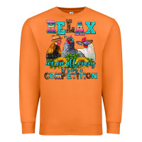 Carrot relax we are all crazy  competition Premium Sweatshirt - AdoDesignShop