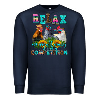 Navy relax we are all crazy  competition Premium Sweatshirt - AdoDesignShop