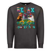 Smoke relax we are all crazy  competition Premium Sweatshirt - AdoDesignShop