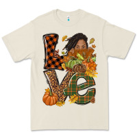 Bone Love Fall with afro woman Premium Tee - NancyCooperArtShop