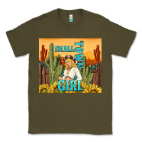 Army Green small town girl Classic Tee - TumblerDesignByShophia