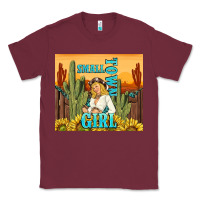 Burgundy small town girl Classic Tee - TumblerDesignByShophia