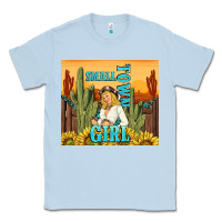 Dusty Blue small town girl Classic Tee - TumblerDesignByShophia