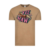 Vintage Coffee Yee haw Vintage Tee - HowdyJamesFarm