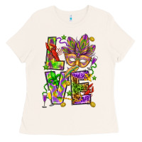 Mardi Gras Love Ladies Tee | Teevron