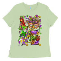Matcha Mardi Gras love Ladies Tee - HowdyJamesFarm