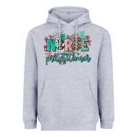 Heather Grey nurse practitioner Heavyweight Hoodie - AdoDesignShop