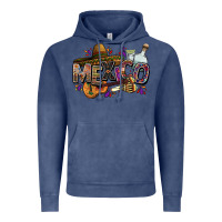 Vintage Denim Mexico Vintage Hoodie - FaDigitalArtStudio