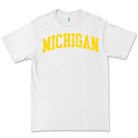 White Michigan - Throwback Design - Classic , best gift, costume, halloween, Premium Tee - maiPhamDesign