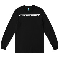 Black stark industries Long Sleeve Tee - maiPhamDesign