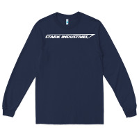 Navy stark industries Long Sleeve Tee - maiPhamDesign