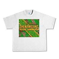 Lunar Rock Let the shenanigans begin shamrock tumbler Urban Heavy Tee - HowdyJamesFarm