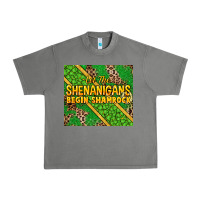 Tornado Let the shenanigans begin shamrock tumbler Urban Heavy Tee - HowdyJamesFarm