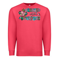 Cardinal created with a purpose Premium Sweatshirt - AdoDesignShop