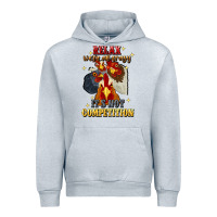 Heather Grey relax were all crazy its not competition Urban Hoodie - JahusDesignShop