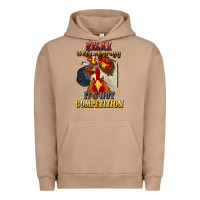 Pigment Burro relax were all crazy its not competition Urban Hoodie - JahusDesignShop