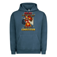 Pigment Midnight Navy relax were all crazy its not competition Urban Hoodie - JahusDesignShop