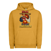 Pigment Peanut Butter relax were all crazy its not competition Urban Hoodie - JahusDesignShop