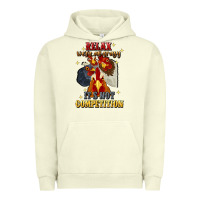 Pigment Pistachio relax were all crazy its not competition Urban Hoodie - JahusDesignShop