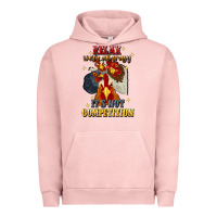 Pigment Salmon relax were all crazy its not competition Urban Hoodie - JahusDesignShop