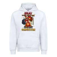 White relax were all crazy its not competition Urban Hoodie - JahusDesignShop