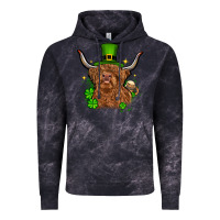 Cloud Black St. Patrick's Day cow Vintage Hoodie - OliviaCreatesArt