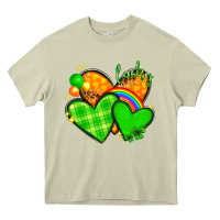 Mossy st patricks day hearts png Heavy Core Tee - NancyCooperArtShop