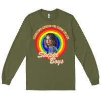 Army Green Things There's Something Stranger Long Sleeve Tee - maiPhamDesign