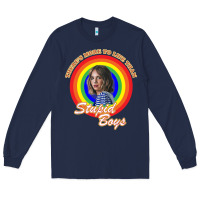 Navy Things There's Something Stranger Long Sleeve Tee - maiPhamDesign